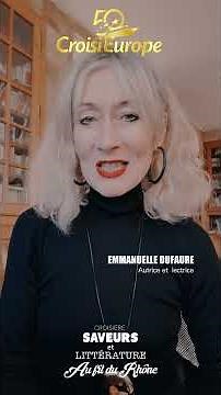 Flavors and literature on the Rhône with Eric-Emmanuel Schmitt & Emmanuelle Dufaure | CroisiEurope