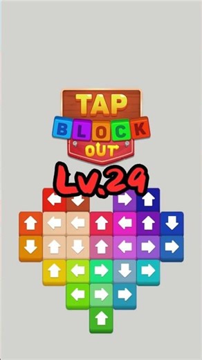 Tap Block Out#TapBlockOut #tapaway #puzzlegame #mobilegame #gamingshorts #shorts
