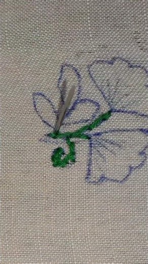 embroidery flower#3dhandembroidery #EmbroideryArt ‪@CrafterAnjali1234‬