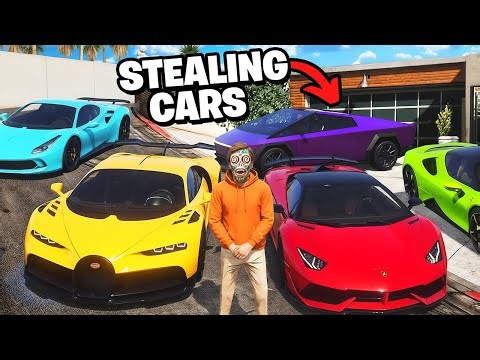 Stealing BILLIONAIRE Supercars!