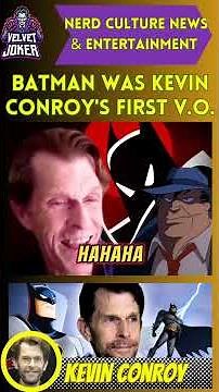 Kevin Conroy's First Voice Acting Role was Batman #kevinconroy #batman