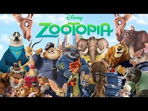 Zootopia. Judy Chases The Weasel In Little Rodentia