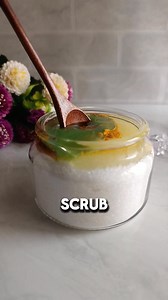 57K views · 679 reactions | Best recipe, Turmeric scrub for skin glow, glass skin, skin brightening, acne & pimple treatments #scrub | Mu Chen | Facebook