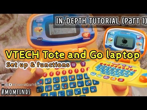 REVIEW: VTECH Tote n Go Laptop | HOW TO USE #momfinds ‪@CoastalCraftFilAm‬