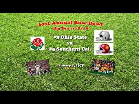 1975 Rose Bowl (Ohio State v USC) One Hour