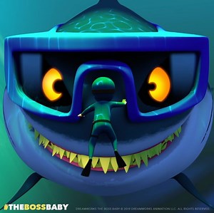 It’s a shark doo-doo-doo-doo-doo-doo-doo. #TheBossBaby | Boss Baby