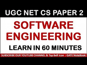 Learn Software Engineering in 60 Minutes - UGC NET CS PAPER 2 (Contact @ 8368017658)