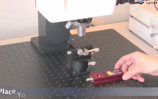 LYNCEE TEC 全息显微镜3D成像演示