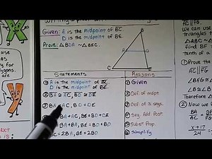 Geometry 7.3b, Proofs with Similar Triangles