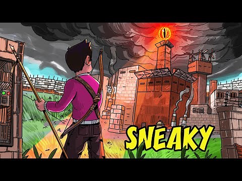 I ACTUALLY BUILT INSIDE A CLAN COMPOUND AS A SOLO...they were not happy!!! // RUST