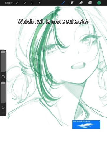 The brush is in the link below in the introduction.#procreate #procreateart #procreatebrushes