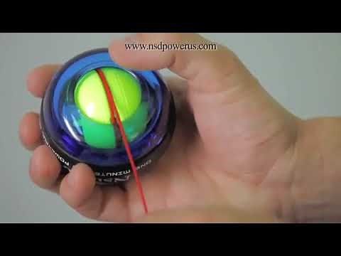 NSD Power Essential Spinner Gyro Hand Grip Strengthener Wrist Forearm Exerciser