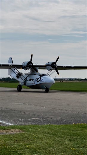 77K views · 2.4K reactions | A little pick me up - Imperial War Museum Duxford based Canso A dressed as PBY Catalina ‘Miss Pick Up’. #ww2 #ww2history #amphibian #PBY #catalina | Daniel J Wheatcroft | Facebook
