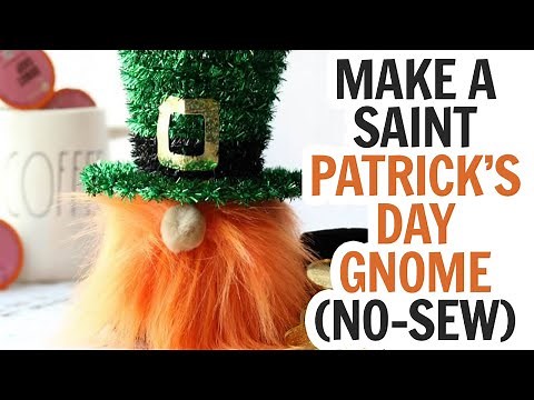 Leprechaun Gnome Sock Tutorial