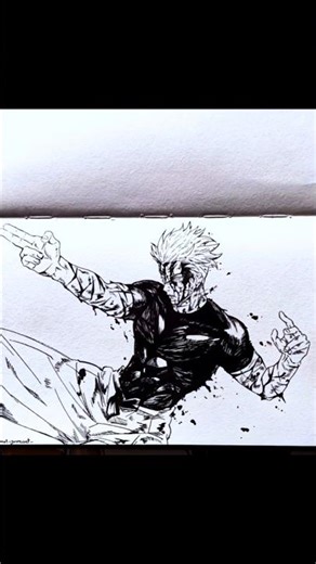 Drawing AMAZING Gojo from Jujutsu Kaisen 🤞