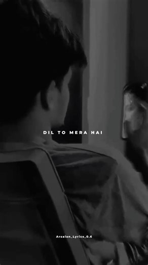 Dil To Mera Hai Par Teri Hai Dhadkan 🖤 ll lyrics status #emotional #sad #aesthetic #hearttouching