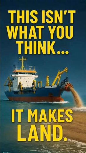 This Machine Doesn’t Drill for Oil… It Creates Land From the Ocean