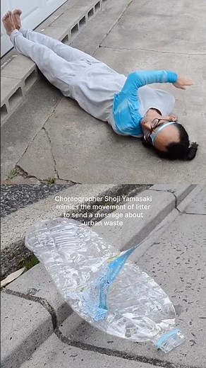 Shoji Yamasaki “Littered Mvmnts" #artist #performance #art