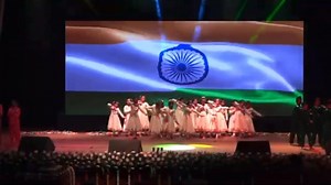 3.3K views · 78 reactions | Kalanjali 2024-25 Bharat…. Ek Virasat Progressing India Udaan … Progress in every step, unity in every heart—India moves forward! #Kalanjali #Bharat #ekvirasat #march2025 #parentsday #JrKG #grade2 #celebration #students #parents #school #teachers #DPS #bopal #kalorex #YaliHo | Delhi Public School - Bopal, Ahmedabad | Facebook