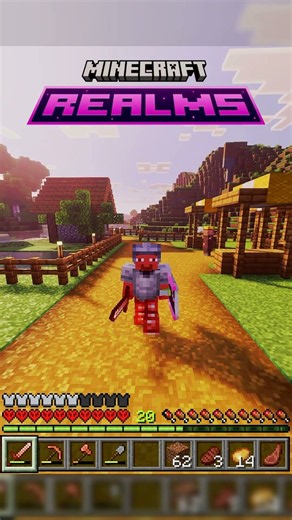 Heute startet unser eigener Minecraft Realm! 🌍🔥 #minecraft