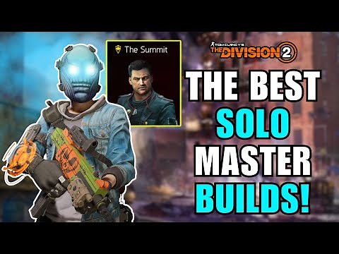 The Division 2 | Best 2 Solo Master Builds I Used for the New Master Difficulty Mission!!