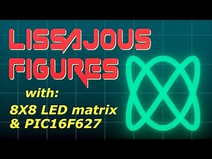 Lissajous Figures on 8X8 Led Matrix