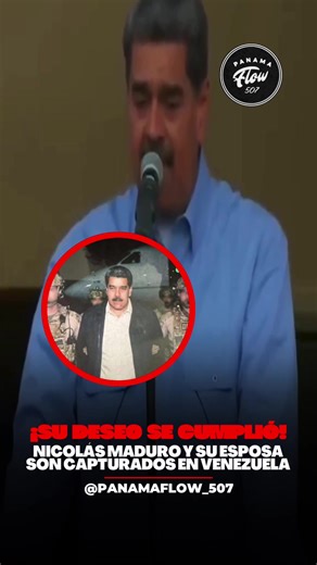 ¡SU DESEO SE CUMPLIÓ! Nicolás Maduro es Capturado en Venezuela. #viral #venezuela #maduro #parati #usa