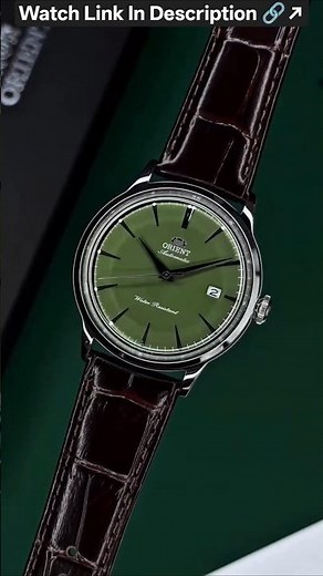Orient Automatic Mechanical Classic Luxury Men's Watch #elegantwatches #luxurywatchesformen #orient