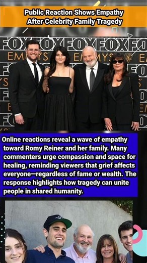 Public Reaction Shows Empathy After Celebrity Family Tragedy