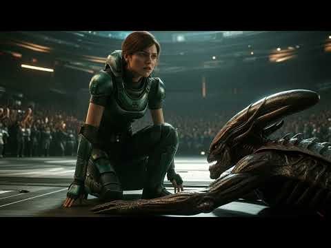 A human Cadet entered the Arena and Made Monsters Kneel Instantly HFY sci-fi story