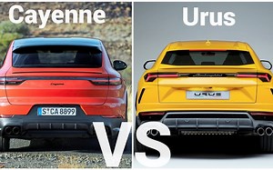 2020 Porsche Cayenne Coupe vs Lamborghini Urus __ 外观内饰对比