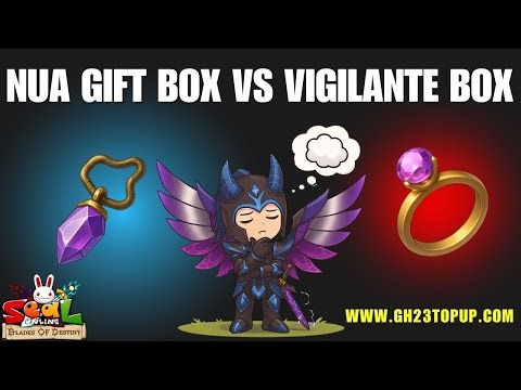 Nua Gift Box dan Vigilante Supply Box- Seal Online Blades of Destiny