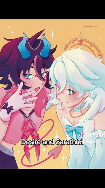 I love all my OCs equally I totally do not play favourites that would be so rude of me I 100% do not draw two of them ten times more often pftt no way no way #originalcharacter #oc #ocart #procreate #digitalart