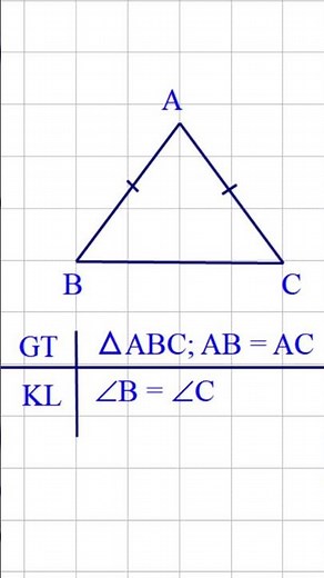 TC tam giac can #maths #mathshorts #education #educational
