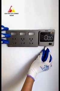1.1M views · 13K reactions | The socket is not enough, you can replace it with an overvoltage/ undervoltage smart socket l | Electric & Plumber-work | Facebook
