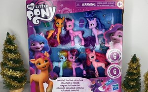 【转载】小马宝莉手办公仔礼盒开箱展示 G4 Ponies in G5 MLP G5 Favorites Together Collection
