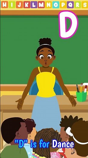 Letter D Song for Kids | ABC Alphabet & Phonics Learning Video