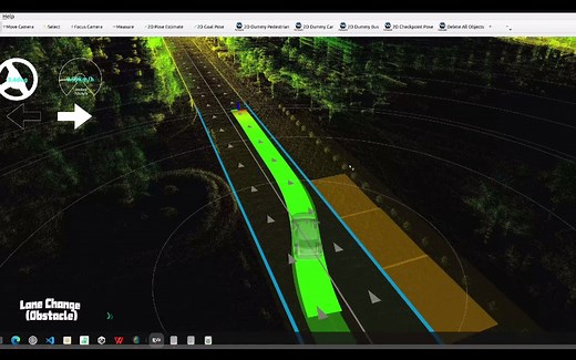 Autoware.universe高精地图制作与路径规划仿真