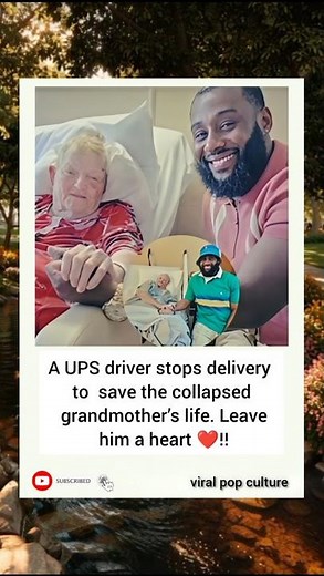 UPS Driver Becomes A Real Life Hero! 🦸‍♂️❤️