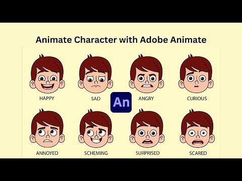 Learn Character Animation from Scratch in Adobe Animate | Adobe Animate Full Course
