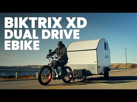 This eBike can Tow a Camper! All-New Dual Drive Juggernaut XD | Biktrix Electric Bikes