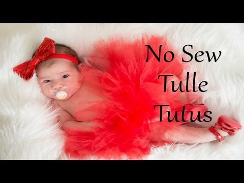 No Sew Tulle Tutu | Two Different Ways