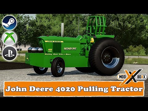 LS22 Mods | John Deere 4020 Pulling Tractor | Farming Simulator 22 Modvorstellung