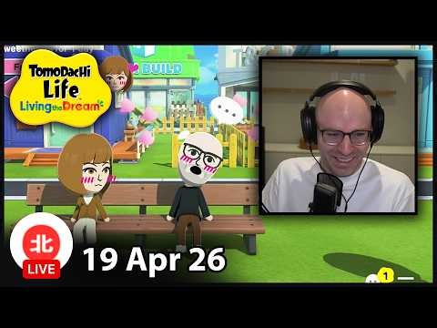 Tomodachi Life: Living the Dream - 19 Apr 2026 - Unofficial Northernlion VOD without Chat