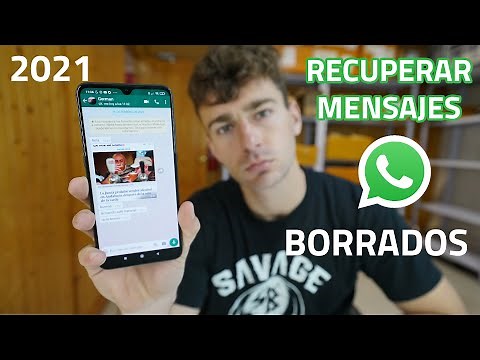 Cómo RECUPERAR MENSAJES y CONVERSACIONES BORRADAS de WHATSAPP 2021 | Tutorial Explicado