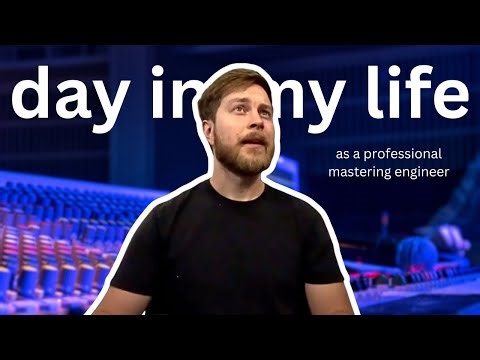 a day in the life of a professional mastering engineer
