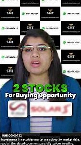 2 Best Stocks to Buy Now 🔥 | High Upside Stocks | VLA Ambala