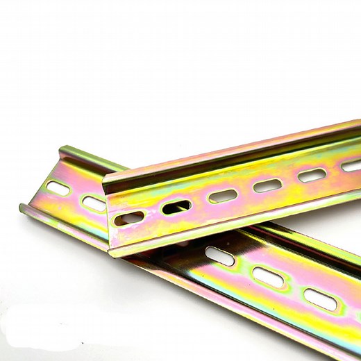 [Hot Item] C45 Iron Standard 35mm Width Slotted DIN Rail Mounting Aluminum Steel Rail for MCB Enclosure