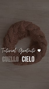13K views · 16K reactions | Cuello Cielo✨Tutorial gratuito⏯️ Tejido...