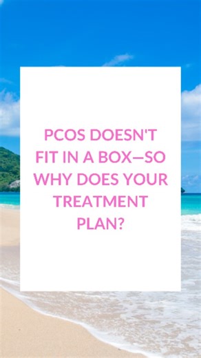 PCOS doesn’t fit into a box. Literally. By definition, PCOS does not fit into a box. How’s that you say? Because PCOS is a syndrome. The diagnosis has 3 different criteria in it. You need to fit into at least 2 out of the 3 criteria to be diagnosed. So if the PCOS diagnosis doesn’t fit into a box, why should your fertility plan? If we (the medical community) know that different people have different symptoms that make up their PCOS, why do we expect that ONE treatment plan will work for everyone